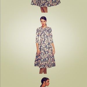 Floral print dress
